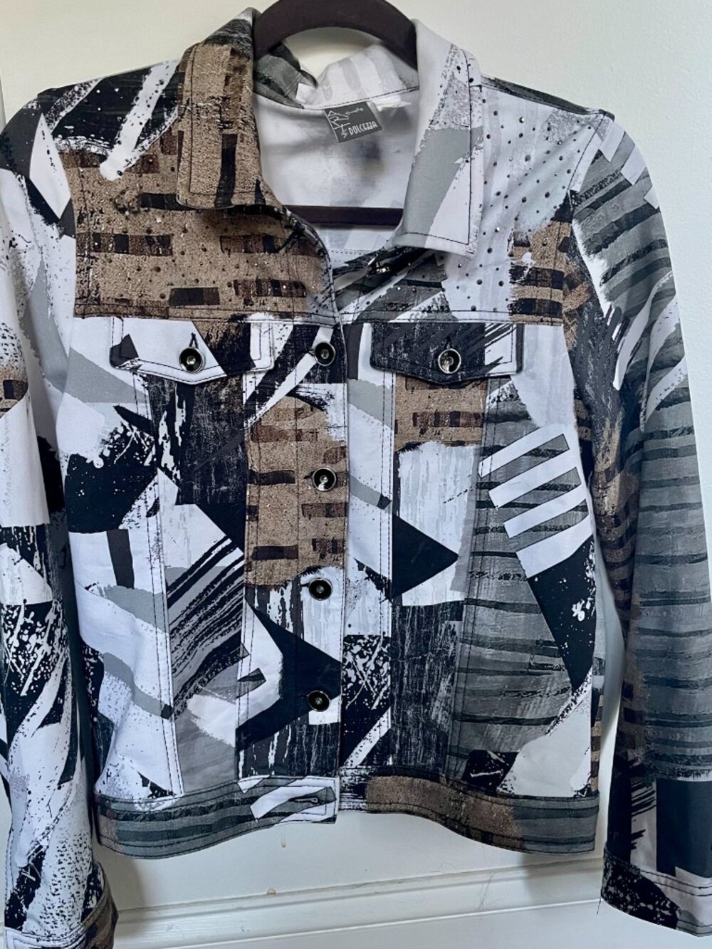 Art Simply by Dolcezza Jean Style Jacket